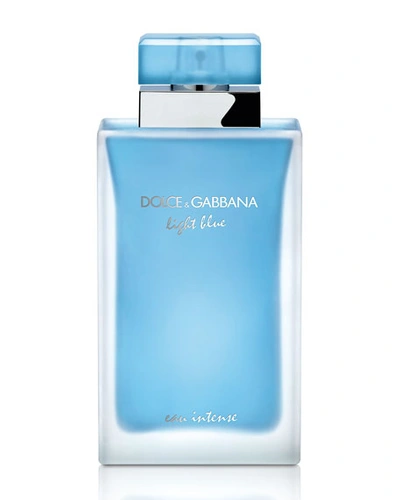 Dolce & Gabbana Light Blue Eau Intense Eau De Parfum, 3.4 Oz. / 100 ml In No Color