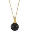 MARCO BICEGO AFRICA 18K YELLOW GOLD & BLACK ONYX PENDANT NECKLACE,400011250741
