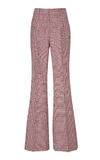 MICHAEL KORS PINTUCKED WOOL-STRETCH FLARED trousers,209AKQ013
