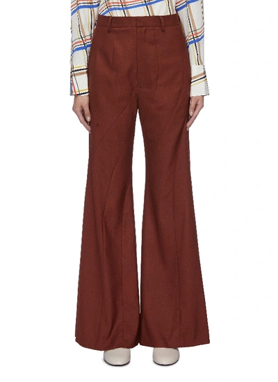 Akira Naka Panelled Flared Pants