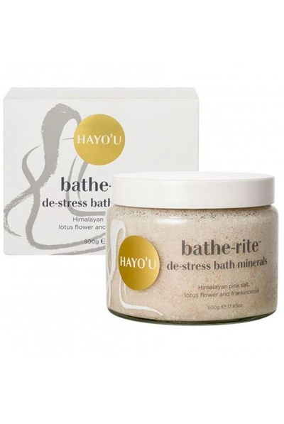 Hayo'u Bathe-rite De-stress Bath Minerals