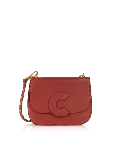 Coccinelle Craquante Rock Medium Shoulder Bag W/studded Shoulder Strap |  ModeSens