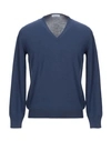 Gran Sasso Sweaters In Dark Blue