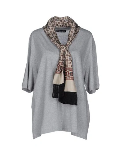 Dolce & Gabbana T-shirt In Light Grey
