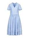 Aspesi Knee-length Dress In Sky Blue