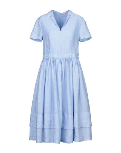 Aspesi Knee-length Dress In Sky Blue