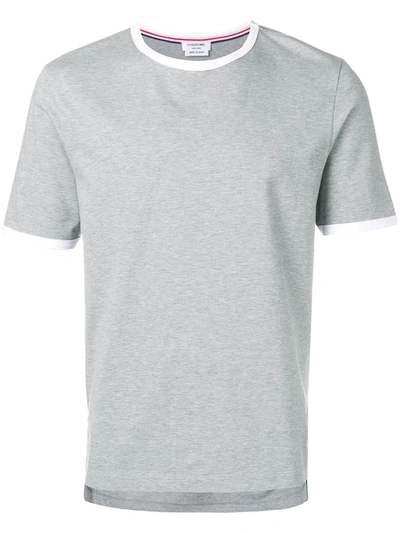 Thom Browne 棉质t恤 - 灰色 In Grey
