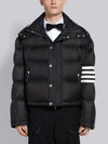 THOM BROWNE THOM BROWNE 4-BAR MATTE NYLON BOMBER,MJD064X0541113518972