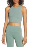 Alo Yoga Movement Sports Bra In Moss