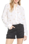 Rails Charli Shirt In Jungle Cat