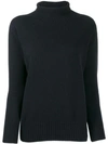 MAX MARA 'S MAX MARA ROLL NECK JUMPER - BLUE