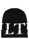 VALENTINO GARAVANI VALENTINO VLTN KNIT BEANIE