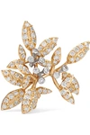 Ole Lynggaard Copenhagen Winter Frost Large 18-karat Gold Diamond Clip Earring In Gold