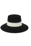 EUGENIA KIM STEVIE WOOL-FELT FEDORA