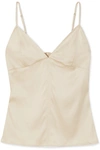 BOTTEGA VENETA STRETCH-SILK SATIN CAMISOLE