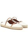 MALONE SOULIERS SIENNA LEATHER ESPADRILLES,P00397542