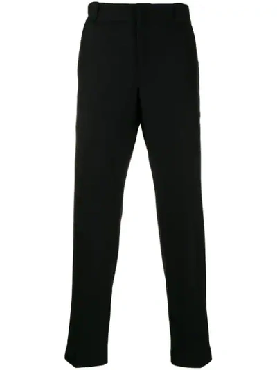 Prada Straight-leg Cropped Trousers - 黑色 In F0002 Black