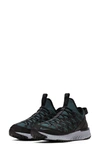 Nike Acg React Terra Gobe Ripstop Sneakers In Deep Jungle/ Black/ Wolf Grey