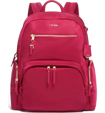 Tumi Voyager Carson Nylon Backpack - Pink In Raspberry | ModeSens