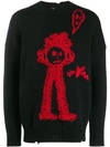 MARCELO BURLON COUNTY OF MILAN MARCELO BURLON COUNTY OF MILAN KID SKETCH JUMPER - 黑色