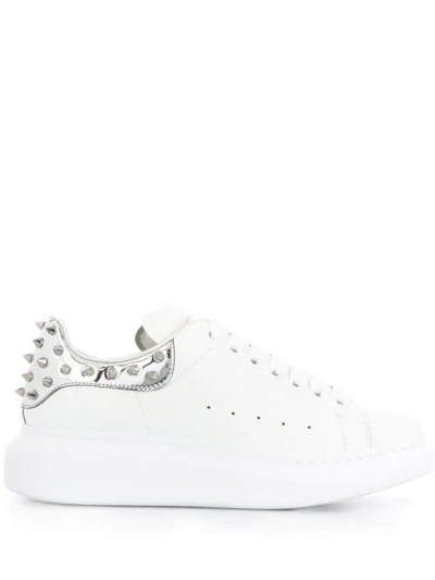 Alexander Mcqueen Oversized Sole Studded Sneakers - 白色 In White