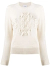 BARRIE TEXTURED DETAIL SWEATER