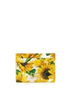 DOLCE & GABBANA SUNFLOWER-PRINT CARDHOLDER