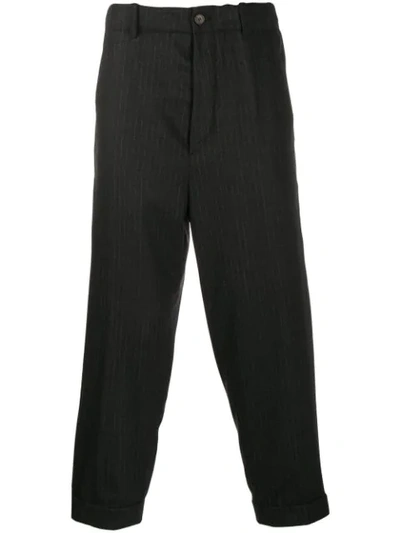 Société Anonyme Dakota Winter Pinstripe Trousers In Grey