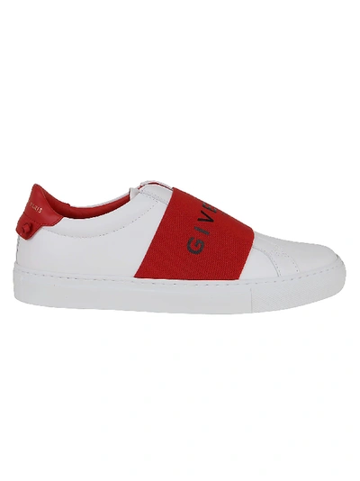 Givenchy Urban Street Sneakers In White Red