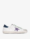 GOLDEN GOOSE GOLDEN GOOSE WHITE SUPERSTAR LOW-TOP trainers,G35WS590O7414096867