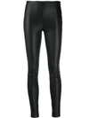 KARL LAGERFELD KARL FAUX PATENT LEGGINGS