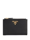 PRADA BILLFOLD LETTERING LOGO WALLET