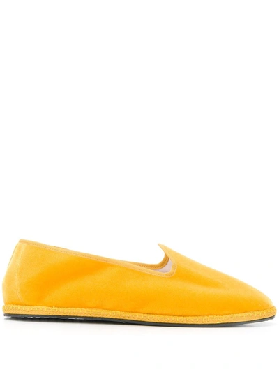 Vibi Venezia Carmelo Slip-on Shoes In Yellow