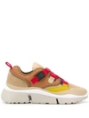 CHLOÉ BUCKLED STRAP trainers