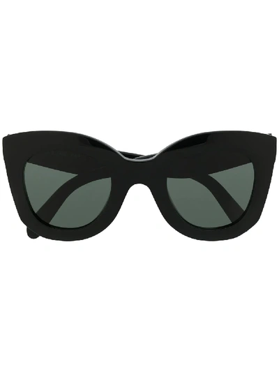 Celine Butterfly Sunglasses In Black