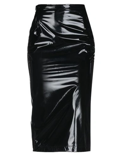 N°21 Midi Skirts In Black