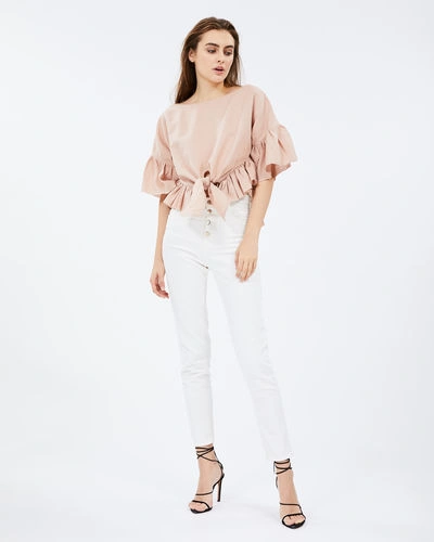 Iro Linn Top In Nude