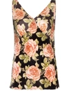 PACO RABANNE FLORAL PRINT BLOUSE