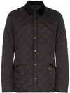 Barbour Heritage Liddesdale Quilted Jacket In Black