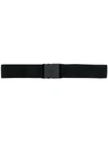 N°21 Nº21 Logo-engraved Buckle Belt - Black