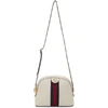 GUCCI WHITE SMALL OPHIDIA BAG