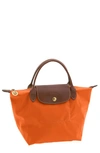 Longchamp 'mini Le Pliage' Handbag - Orange In Saffron