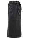 NANUSHKA SKIRT STRAIGHT SATIN,10981000