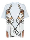 BURBERRY BURBERRY UNICORN PRINT OVERSIZED T