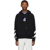 OFF-WHITE Black & Multicolor Thermo Double Sleeve Hoodie