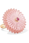 Alice Cicolini Summer Snow 9-karat Gold Multi-stone Ring In Gold