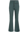 ULLA JOHNSON ELLIS HIGH-RISE CROPPED JEANS,P00399584