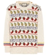 GUCCI WOOL AND COTTON SWEATER,P00399841