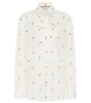 GUCCI FIL COUPÉ COTTON BLOUSE,P00399738