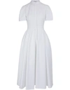 ALEXANDER MCQUEEN COTTON DRESS,585995QAAAC 9000